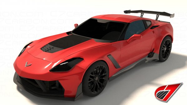 Corvette C7R Wide Body Conversion Kit For C7 Stingray / Z06