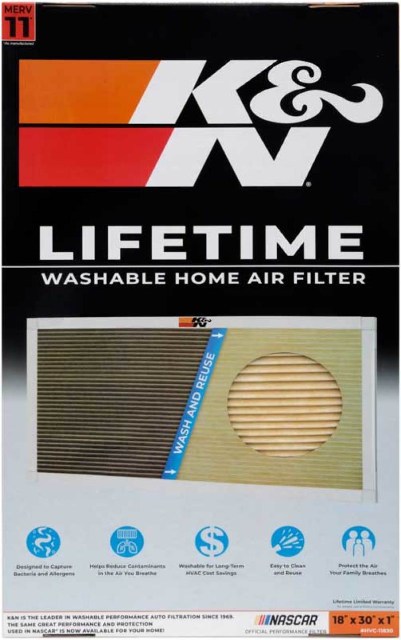 K&N HVAC Filter - 18 x 30 x 1