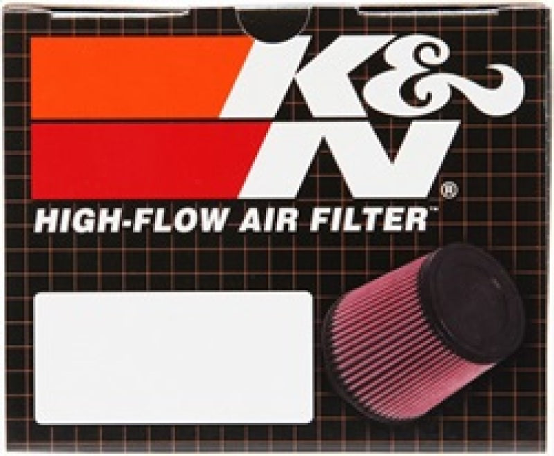 K&N Filter Universal Rubber Filter 10 Degree Flange Angle 4in OD x 2.75in Flange ID x 7in H