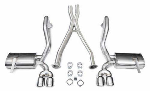 CORSA EXTREME EXHAUST SYSTEM W/ X-PIPE, 1997-04 CORVETTE C5 & Z06