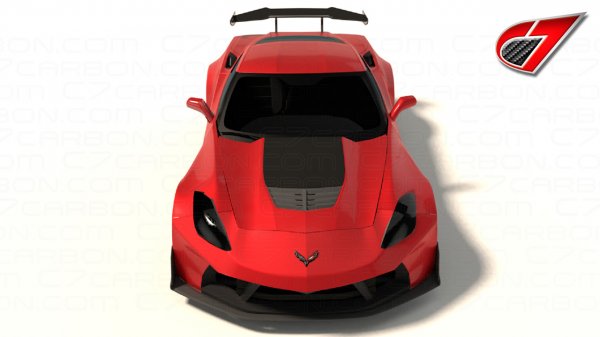 Corvette C7R Wide Body Conversion Kit For C7 Stingray / Z06