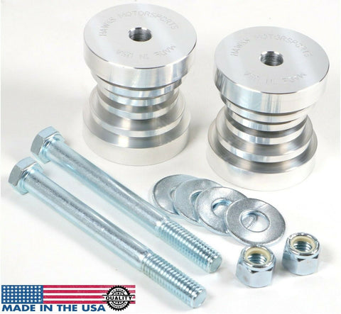 97-13 CORVETTE C5/C6 AND 04-06 GTO BILLET ALUMINUM SOLID ENGINE MOTOR MOUNT KIT
