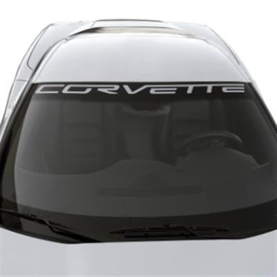 DECAL, CORVETTE WINDOW DECAL