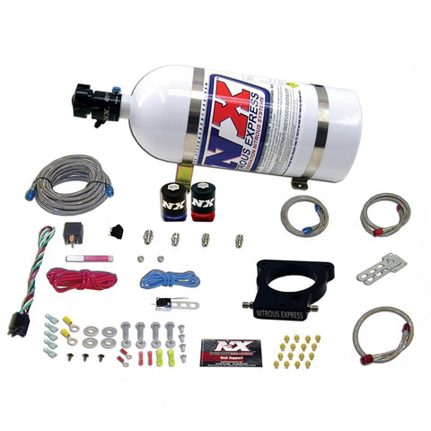 97-2004 CORVETTE, GM LS 3-BOLT PLATE NITROUS SYSTEM WITH 10LB BOTTLE, NITROUS EXPRESS