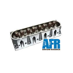 AFR 245CC LS1 CYLINDER HEADS CNC PORTED W/ 64CC CHAMBER ASSEMBLED W/ 2.160" / 1.60" VALVES, DUAL COIL VALVE SPRINGS(.650" MAX LIFT), & TITANIUM RETAINERS, PAIR