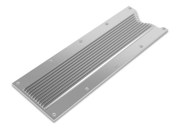 GM LS1/LS6 CAST ALUMINUM FINNED VALLEY COVER, HOLLEY