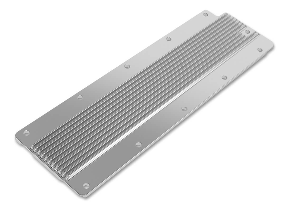 LS2/LS3/LS7/LSX FINNED VALLEY COVERS, CAST ALUMINUM, HOLLEY
