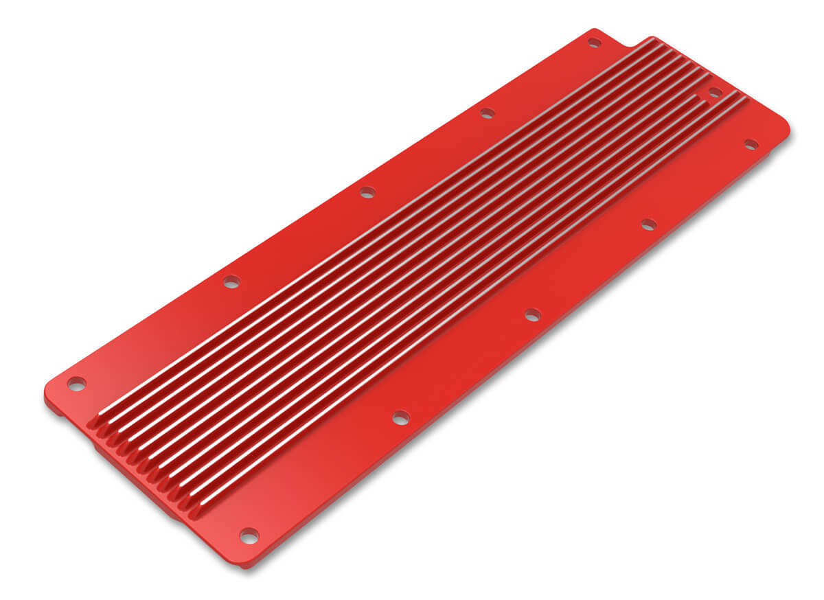 LS2/LS3/LS7/LSX FINNED VALLEY COVERS, CAST ALUMINUM, HOLLEY