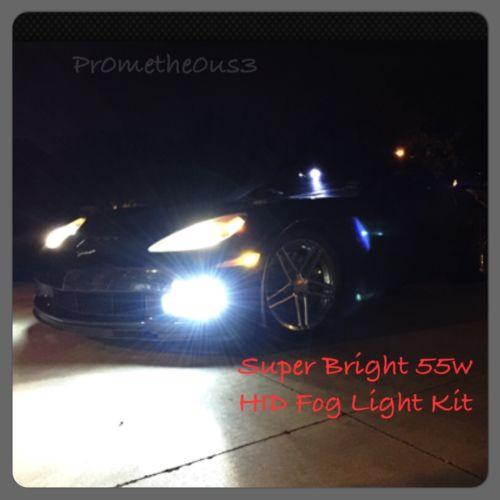 2005-2013 C6 CORVETTE 55W HID FOG LIGHT CONVERSION KIT
