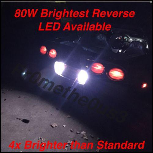 1997-2004 C5 CORVETTE 80W BRIGHTEST AVAILABLE REVERSE LIGHT LED UPGRADE