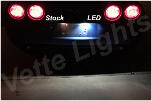 1997-2013 C5 & C6 CORVETTE LICENSE PLATE SUPER BRIGHT LED'S
