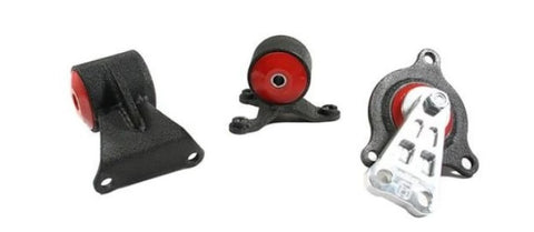 Innovative 02-06 Acura RSX K-Series/Base Automatic Black Aluminum Replacement Mount Kit 75A Bushings