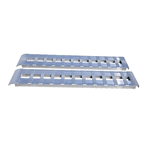 Gen-Y Heavy-Duty 6ft Aluminum Loading Ramps 14in x 72in 3K Capacity Per Ramp - Pair