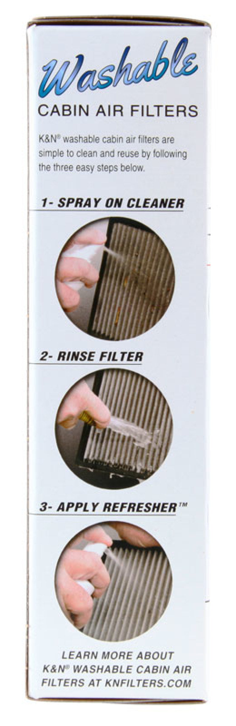 K&N Cabin Filter Cleaning Kit
