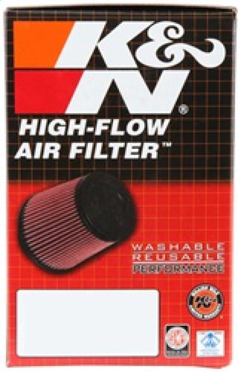 K&N Universal Rubber Filter 5 Degree Angled Flange 3.5in OD / 2.5in Flange ID / 6in Height