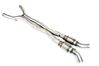 GREEN Catted Stainless KSH Cat X-Pipe