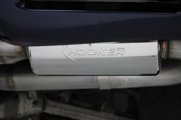 1997-04 C5 CORVETTE 5.7L 304SS 3" AXLE-BACK EXHAUST SYSTEM WITH MUFFLERS, HOOKER BLACKHEART