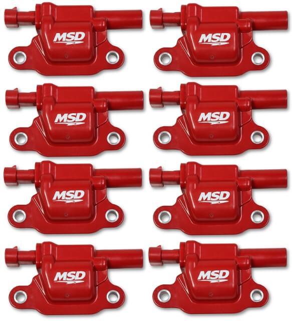 BLASTER GEN V GM COILS, 2014 AND UP, SQUARE - 8 PACK, MSD