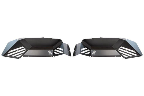 Fishbone Offroad 2020+ JT Gladiator Rear - Black Aluminum Inner Fenders