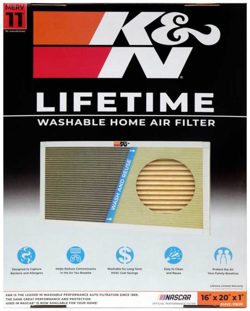 K&N HVAC Filter - 16 x 20 x 1