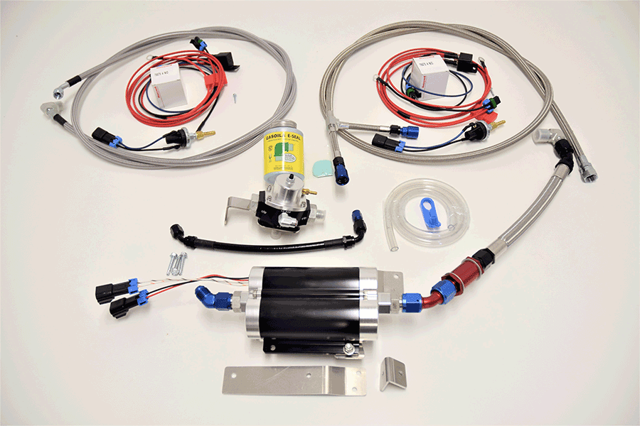 A&A CORVETTE C5 & C6 TWIN PUMP FUEL SYSTEM, RATED TO 1100RWHP