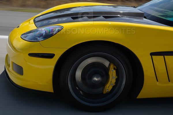 2005-2013 CORVETTE C6 CARBON FIBER HOOD TYPE-TS