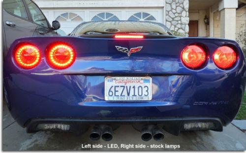 2005-2013 C6 CORVETTE EAGLE EYE LED TAIL LIGHTS (SET)
