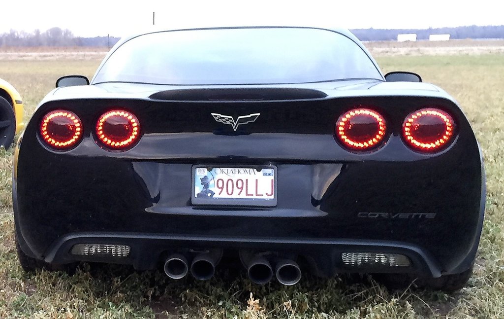 2005-2013 C6 CORVETTE EAGLE EYE LED TAIL LIGHTS (SET)