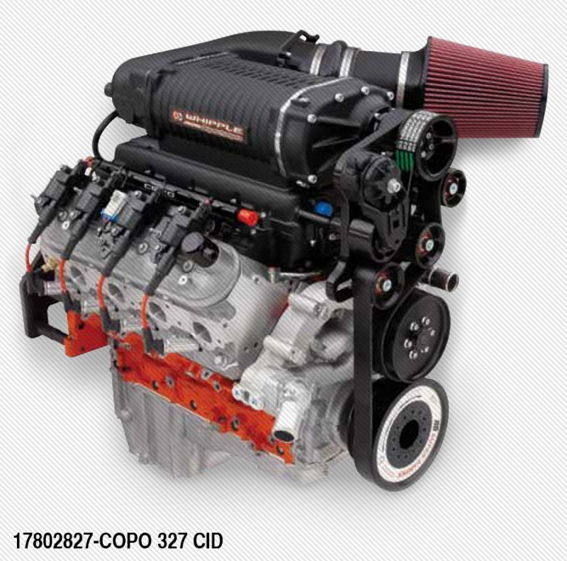 COPO 327 CRATE ENGINE, 4.0L S/C, GM