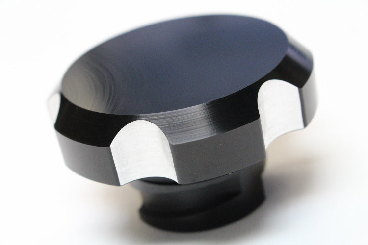 LS1/LS6/LS2/LS3/LSX BILLET ALUMINUM BLACK OIL CAP W/ O-RING