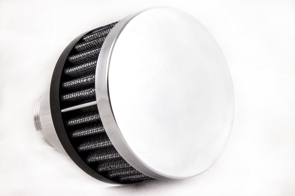 BILLET ALUMINUM OIL CAP CHROME BREATHER FOR HOLLEY LS STYLE VALVE COVERS