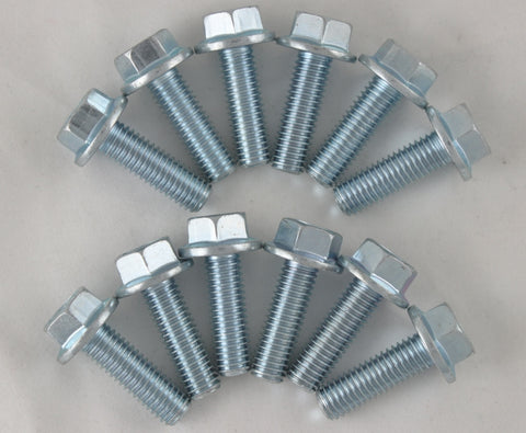 LS1/LS6/LS2/LS3/LS7 M8X1.25 30MM LONG LS HEADER BOLTS, SET OF 12