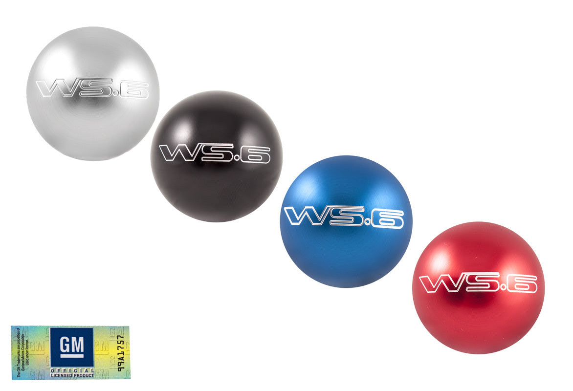 CAMARO/FIREBIRD BILLET ALUMINUM WS6 MANUAL SHIFT KNOB 2.25"