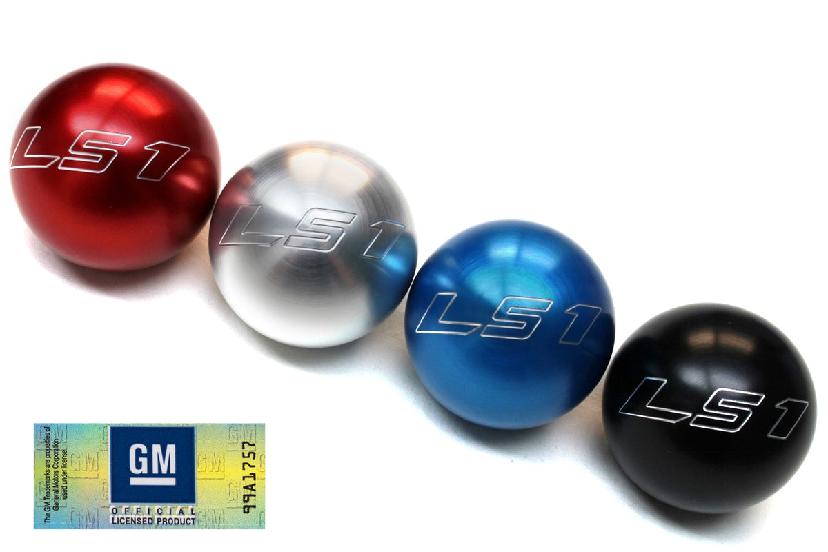 CAMARO/FIREBIRD BILLET ALUMINUM LS1 MANUAL SHIFT KNOB 2.25"