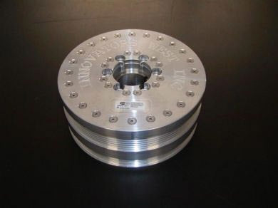 HARMONIC DAMPER, 6 RIB DRIVE-10% UNDERDRIVE, 97-04 CORVETTE LS1/LS6