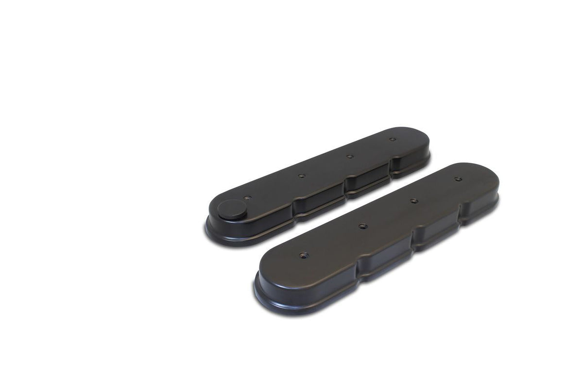 CHEVY LS CAST ALUMINUM VALVE COVERS, SMOOTH