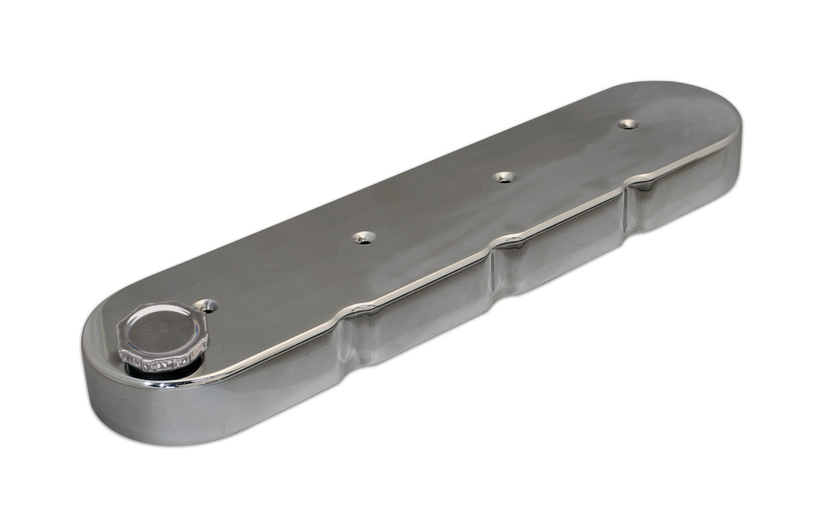 CHEVY LS BILLET ALUMINUM VALVE COVERS, SMOOTH