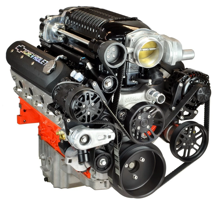 CHEVY LS SC MAX 10 RIB KIT FOR SUPERCHARGER, ALTERNATOR, A/C AND POWER STEERING - WHIPPLE
