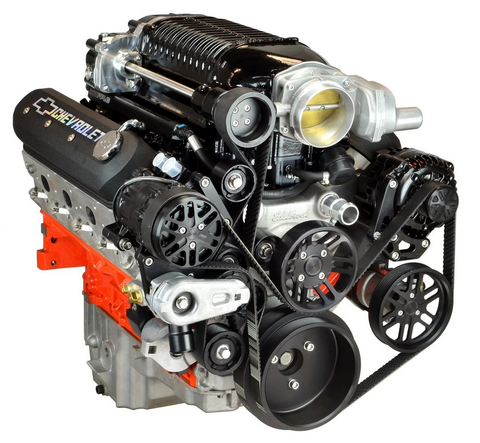 CHEVY LS SC MAX 10 RIB KIT FOR SUPERCHARGER, ALTERNATOR, A/C AND POWER STEERING - WHIPPLE