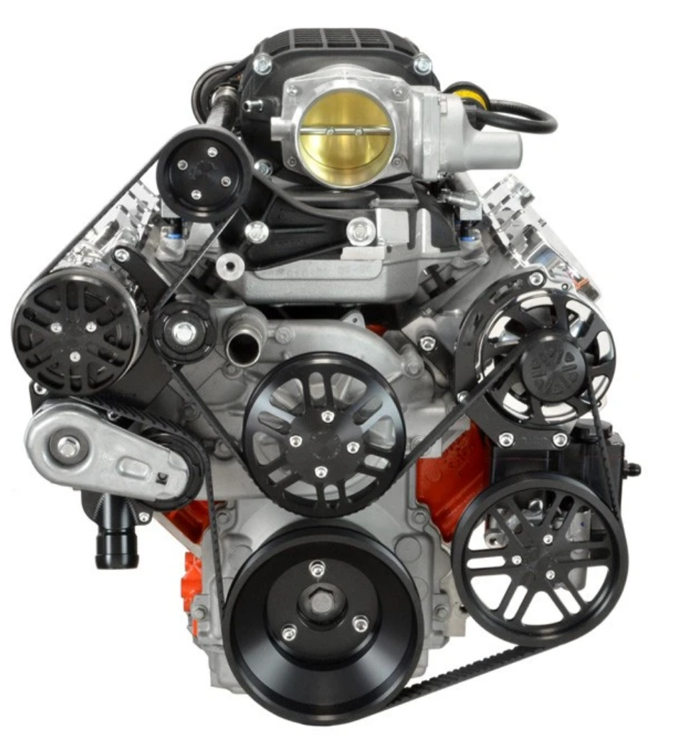 CHEVY LS VICTORY SERIES KIT FOR SUPERCHARGER, ALTERNATOR, A/C AND POWER STEERING - MAGNUSON