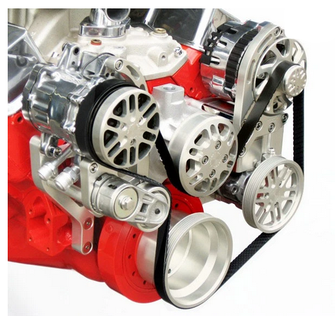 CHEVY LS VICTORY SERIES KIT WITH ALTERNATOR, A/C AND POWER STEERING