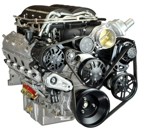 CHEVY LS VICTORY SERIES KIT FOR SUPERCHARGER, ALTERNATOR, A/C AND POWER STEERING FOR MAGNUSON HEARTBEAT