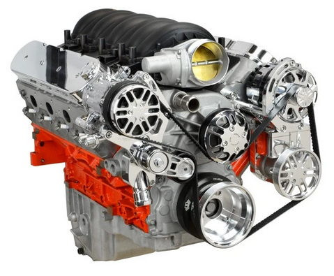 CHEVY LS VICTORY SERIES KIT WITH ALTERNATOR, A/C AND POWER STEERING