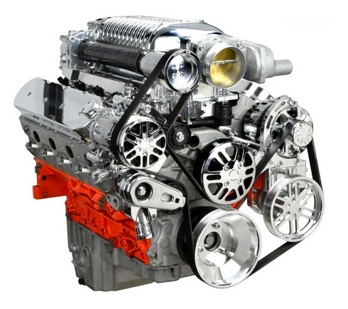 CHEVY LS VICTORY SERIES KIT FOR SUPERCHARGER, ALTERNATOR, A/C AND POWER STEERING FOR WHIPPLE SUPERCHARGERS