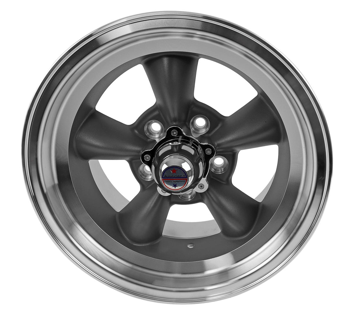 American Racing VN10558061US - American Racing VN105D Torq-Thrust D Gray Wheels