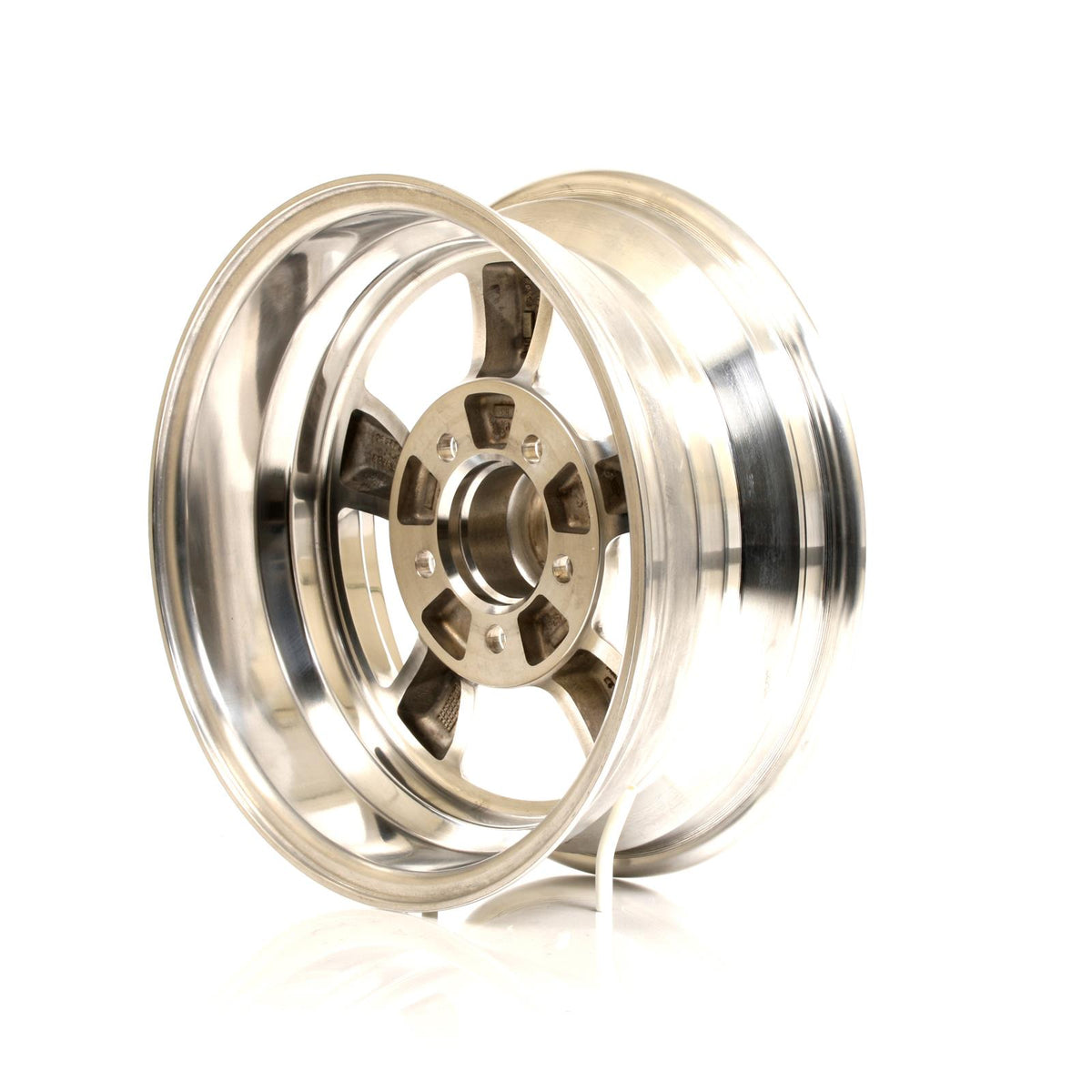 Corvette American Racing VN515 Polished Torq-Thrust II One-Piece Wheels