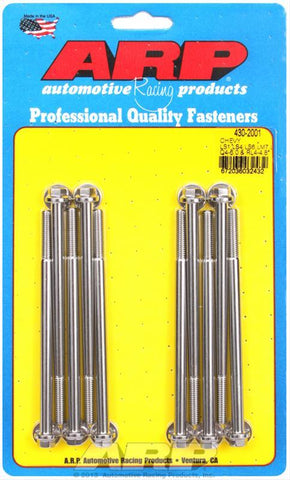 ARP STAINLESS STEEL HEX HEAD INTAKE MANIFOLD BOLTS, LS1/LS6/LS2