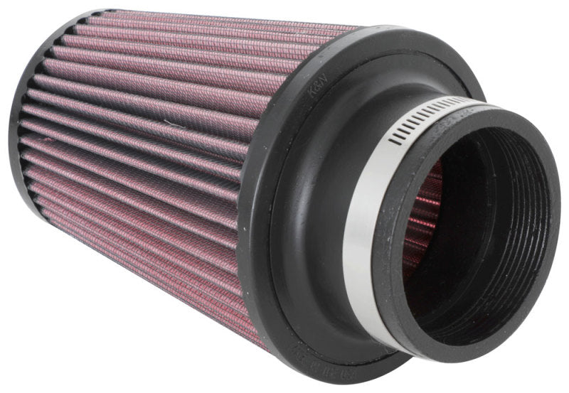 K&N Universal Clamp-On Air Filter 3in Flange ID x 5in Base OD x 3.5in Top OD x 6in Height