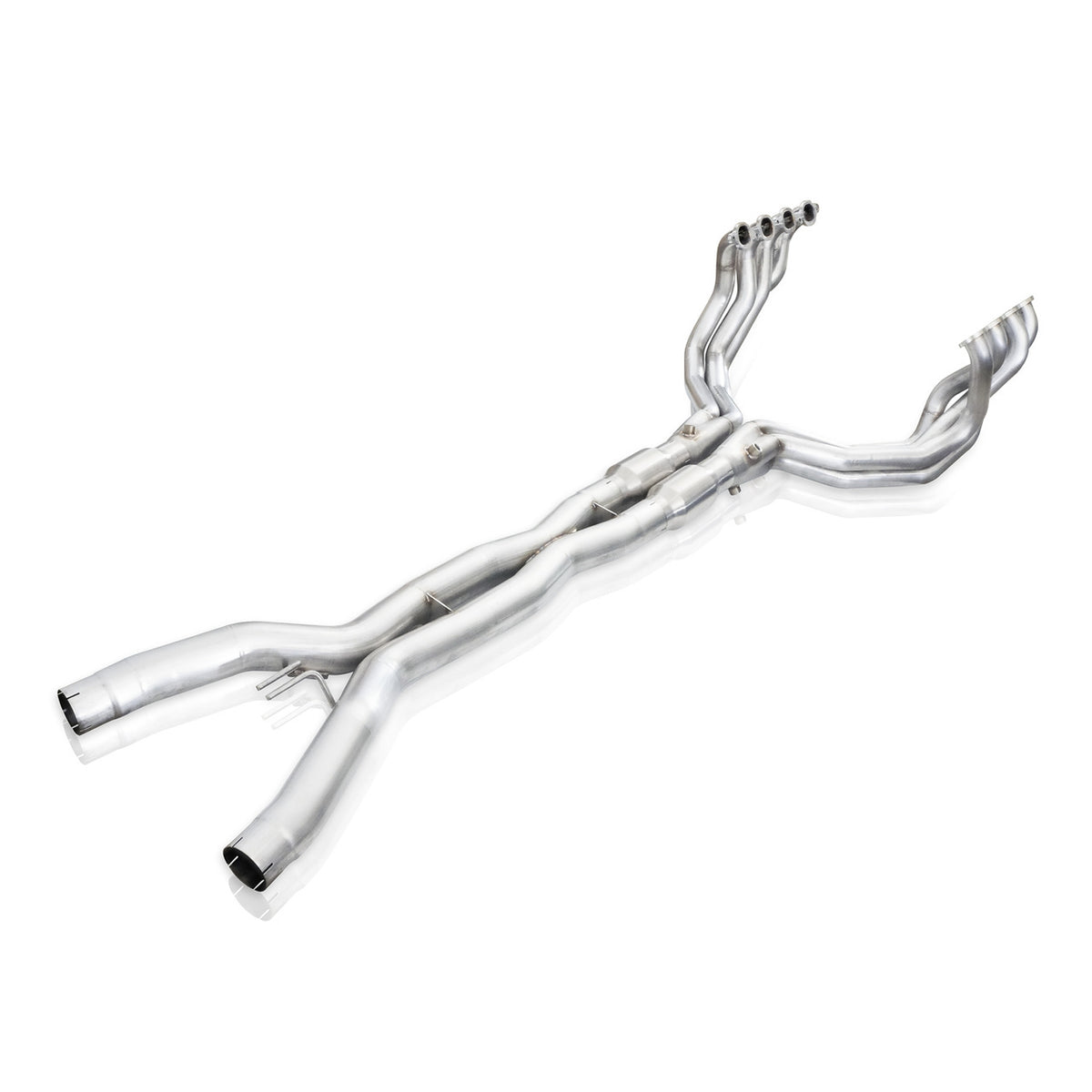 2014-2018 CORVETTE C7 1-7/8" HEADERS WITH CATTED X- PIPE, STAINLESS WORKS