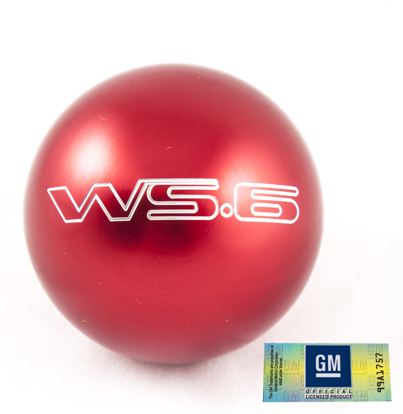 CAMARO/FIREBIRD BILLET ALUMINUM WS6 MANUAL SHIFT KNOB 2.25"